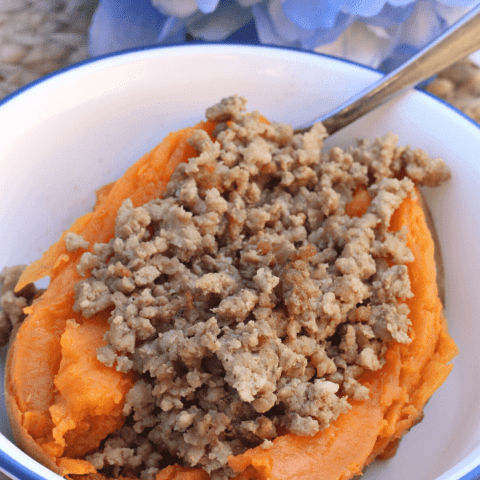 Instant Pot Sweet Potatoes and a Delicious Whole30 Sausage Sweet Potato Meal!