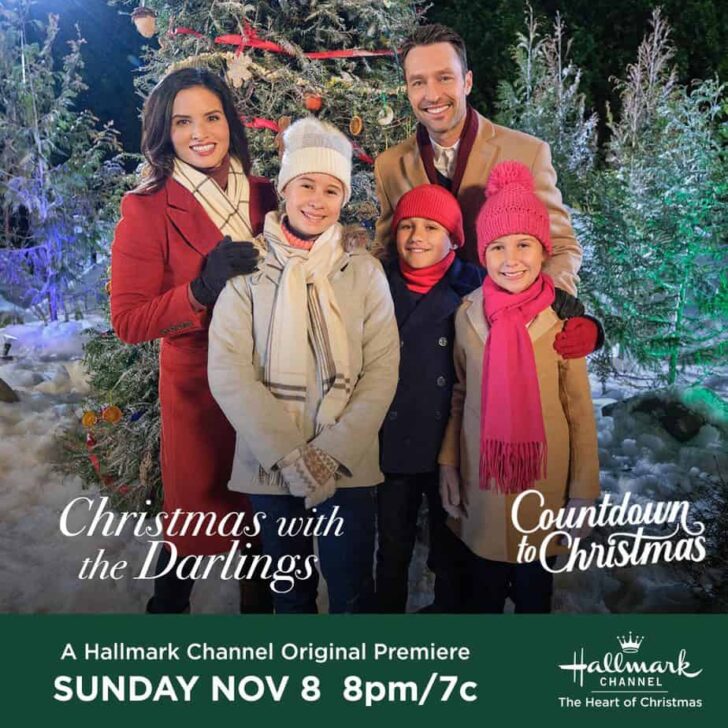 Hallmark Channel Original Premiere of “Christmas with the Darlings” on Sunday, Nov 8th at 8pm/7c! #CountdowntoChristmas