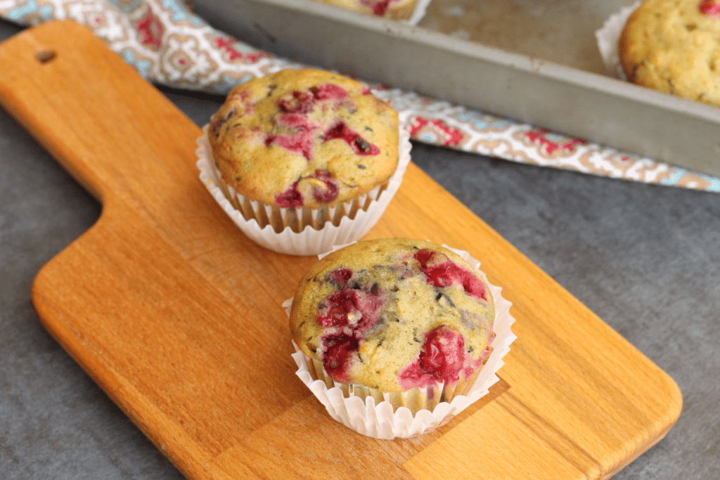 cranberry zucchini muffins