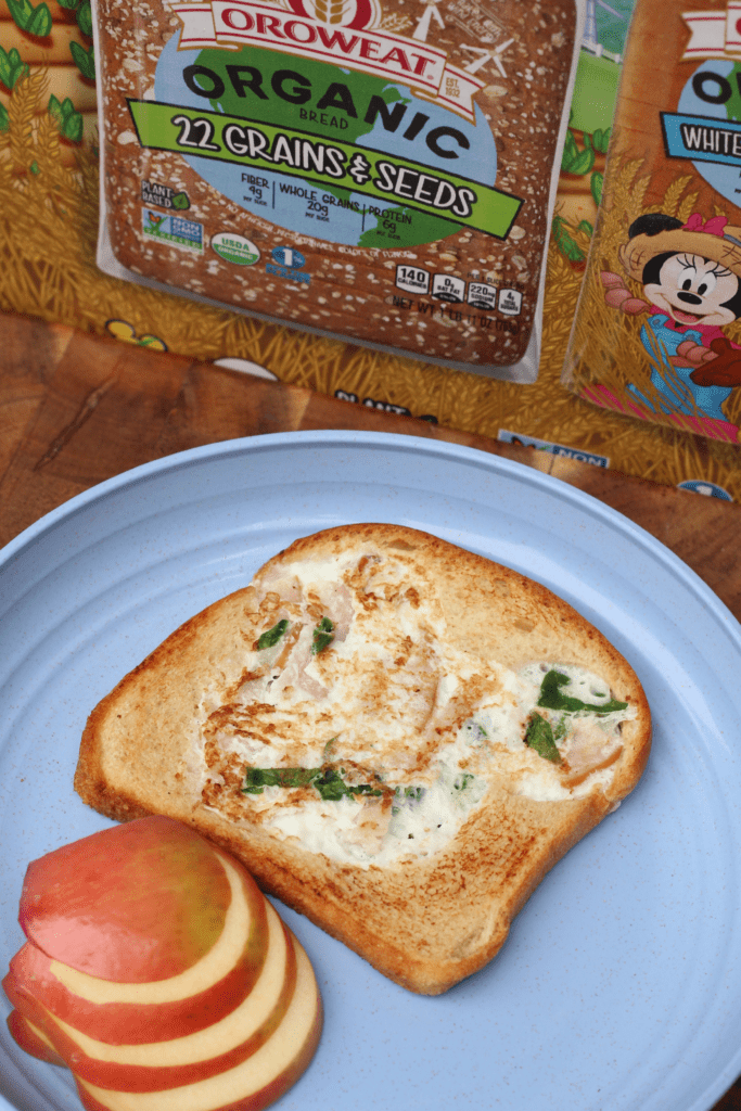 oroweat disney egg white omelette bread