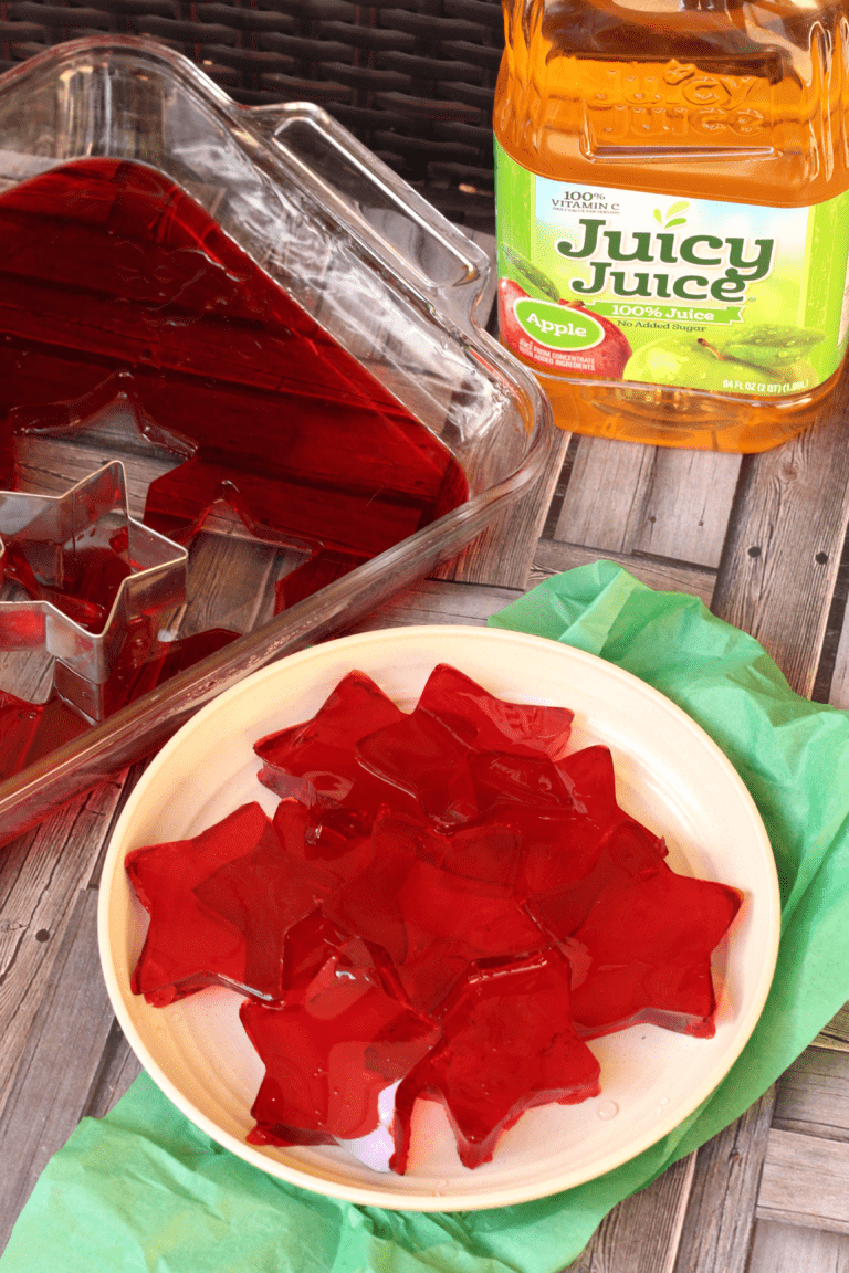 Apple Cherry Juice Stars Great Snack for the Holidays! Ginger Casa