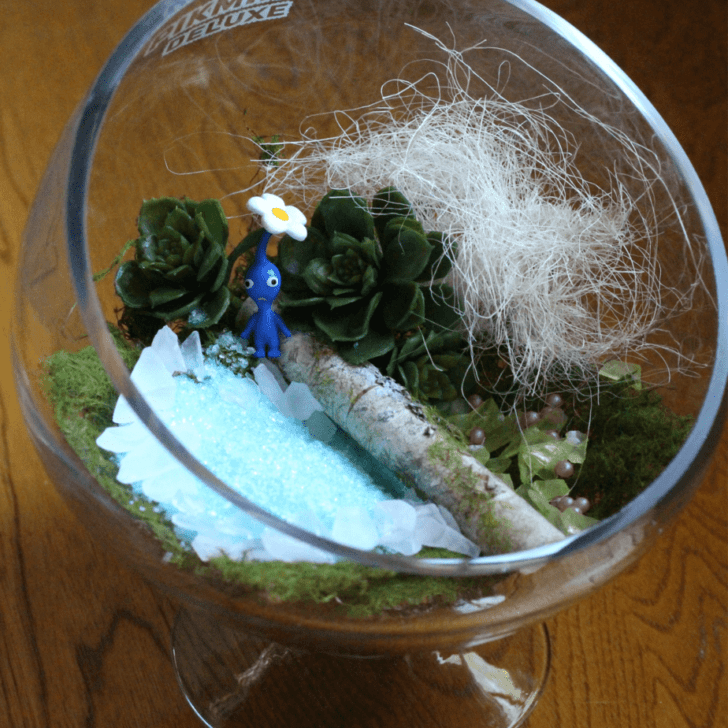 Pikmin Terrarium DIY – Pikmin 3 Deluxe on Nintendo Switch
