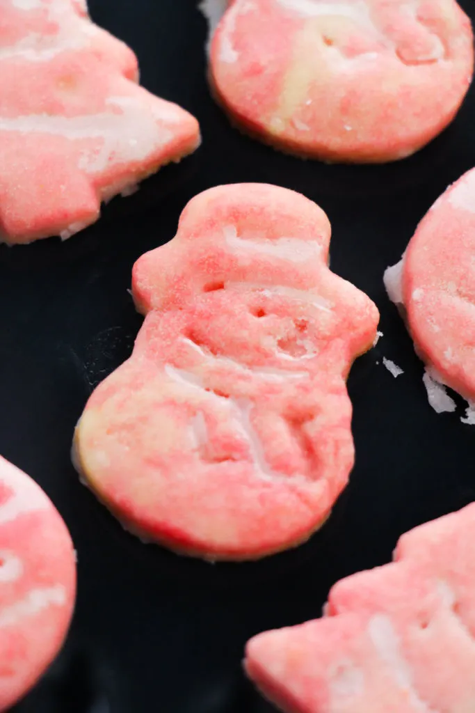 glazed christmas cookies