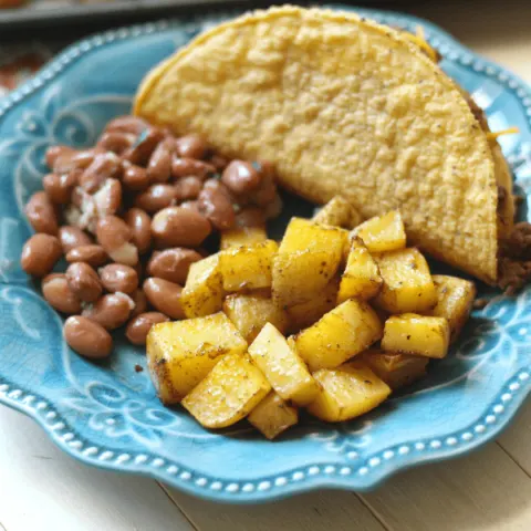 Taco Potatoes - Delicious Side Dish or Taco Base!