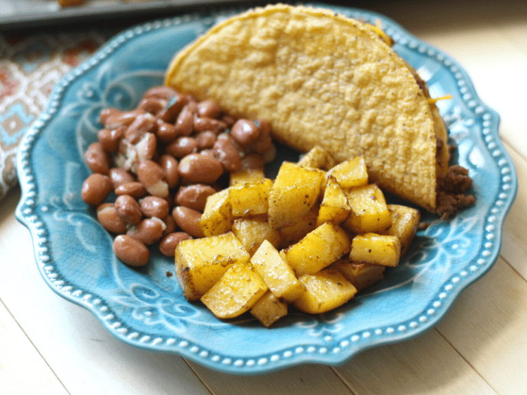 Taco Potatoes - Delicious Side Dish or Taco Base!