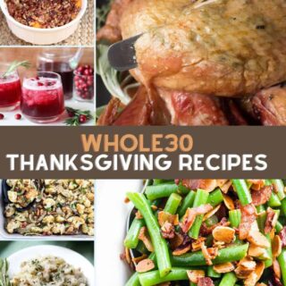 whole30 thanksgiving recipes