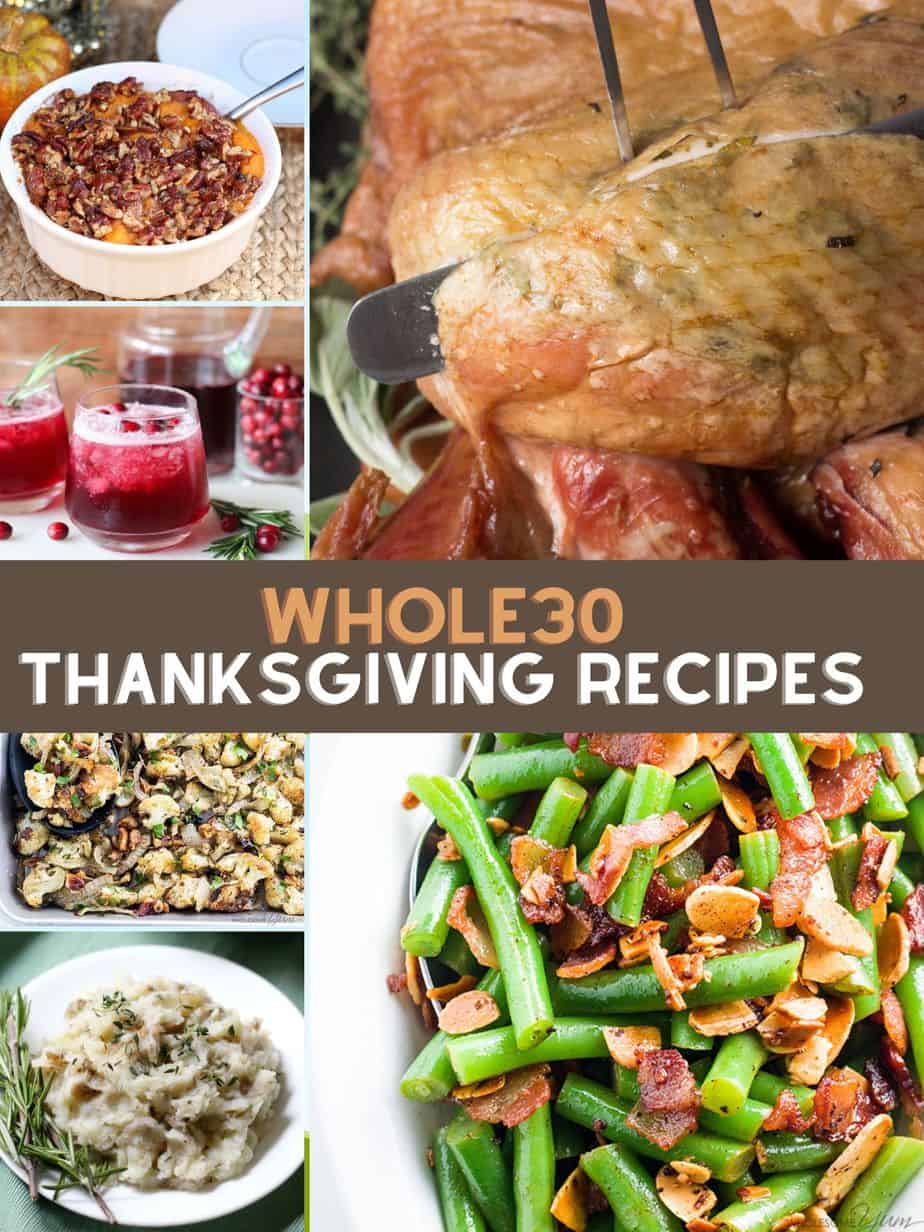 whole30 thanksgiving recipes