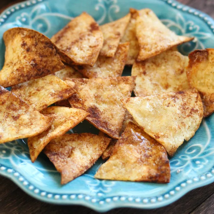 Air Fryer Cinnamon Chips