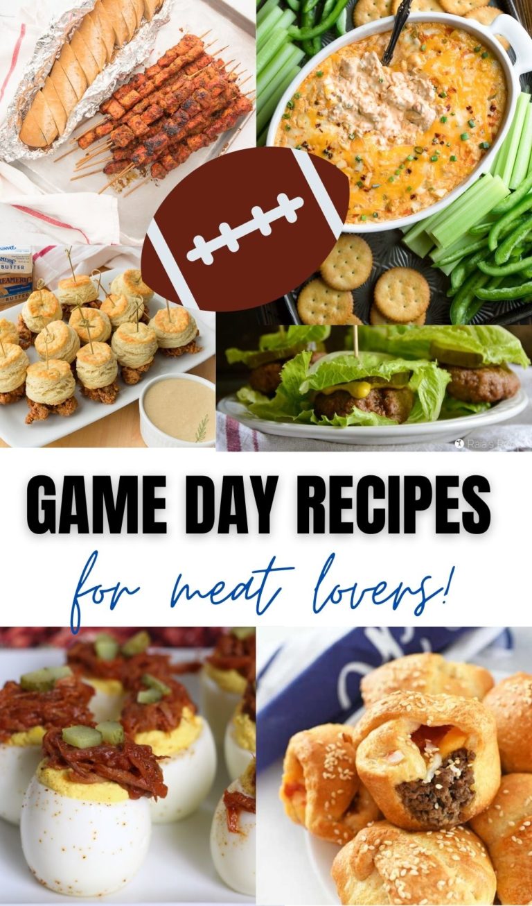 Game Day Recipes for Meat Lovers - Ginger Casa