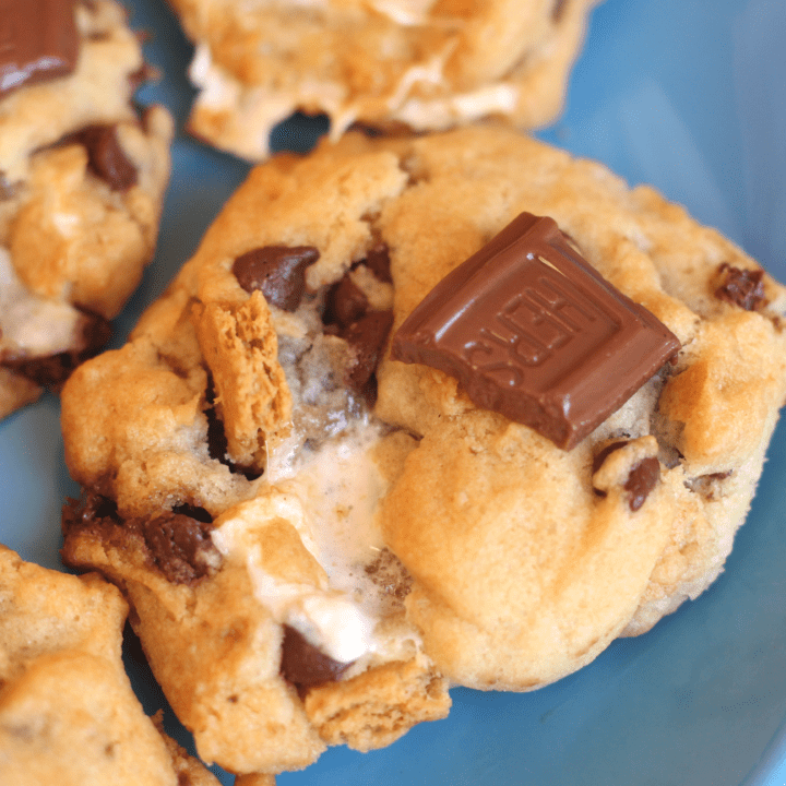 Air Fryer S'mores Cookies