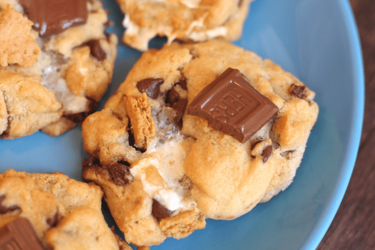 Air Fryer S'mores Cookies Combine Two Classic Flavors in One Cookie!