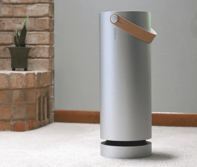 how to clean the air in your home - molekule air purifier