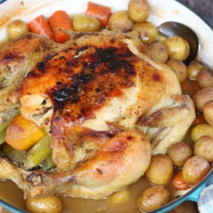 The BEST Roasted Chicken Recipe! (Whole30, Paleo)