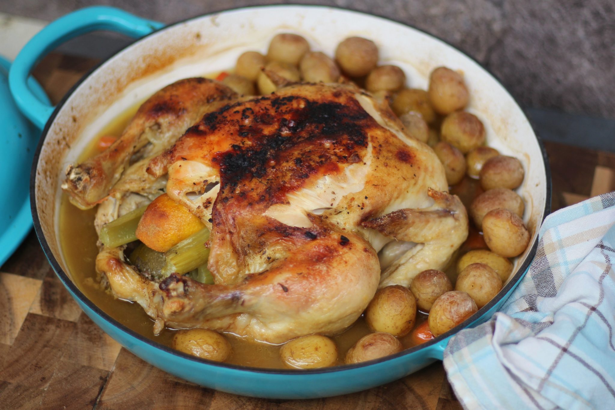 The BEST Roasted Chicken Recipe! (Whole30, Paleo) Ginger Casa