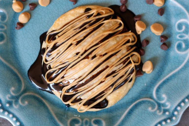 Air Fryer Peanut Butter Chocolate Pastries - Or Bake in the Oven!