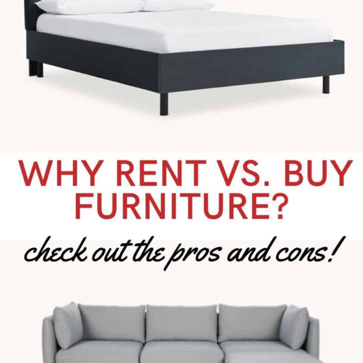 Why Rent vs. Buy Furniture? Check out the Pros and Cons!