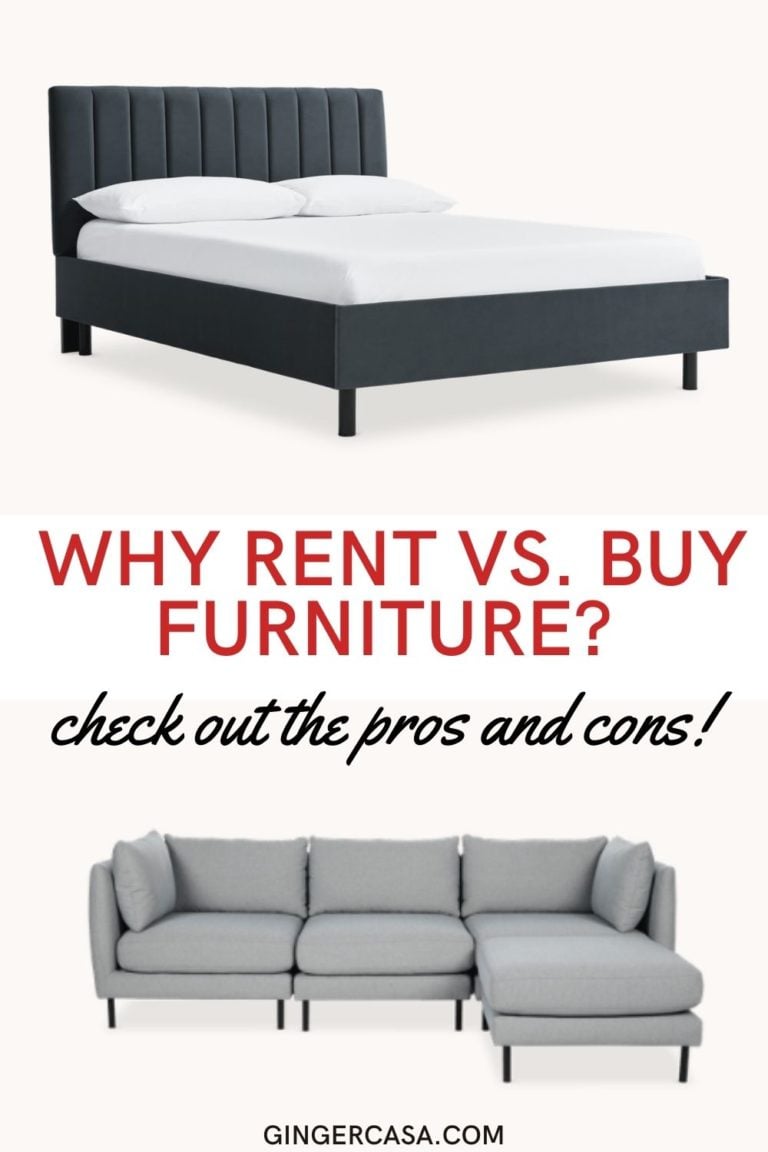 Why Rent vs. Buy Furniture? Check out the Pros and Cons!