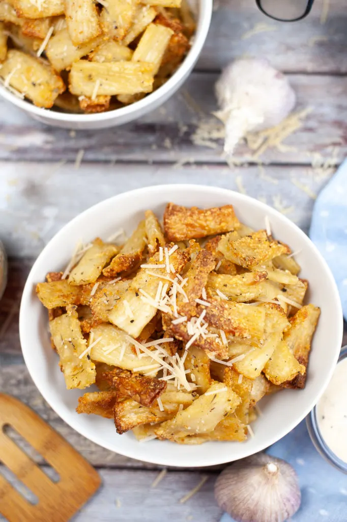 air fryer pasta chips