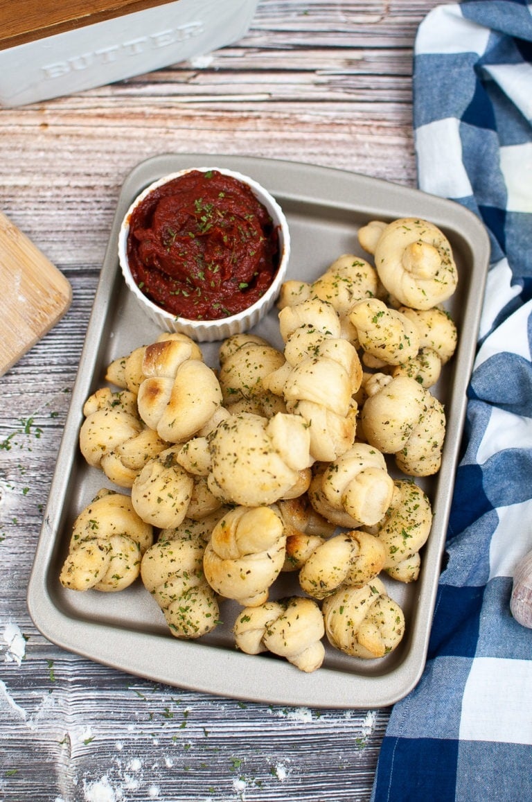 Instant Pot Garlic Knots - Easy Homemade Recipe!