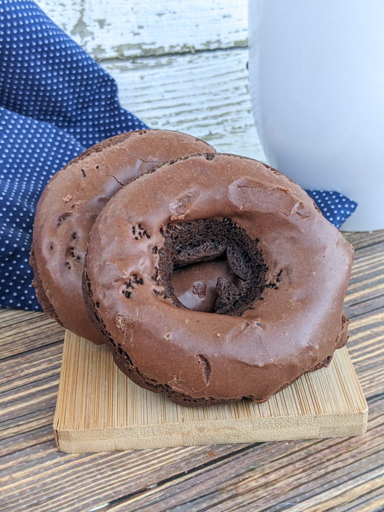 peanut butter chocolate donuts