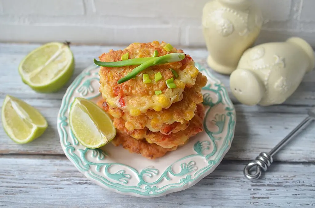 air fryer mexican corn cakes