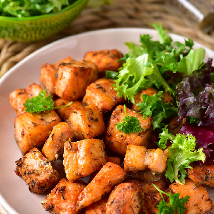 Air Fryer Salmon Bites – Quick and Delicious Family Meal!