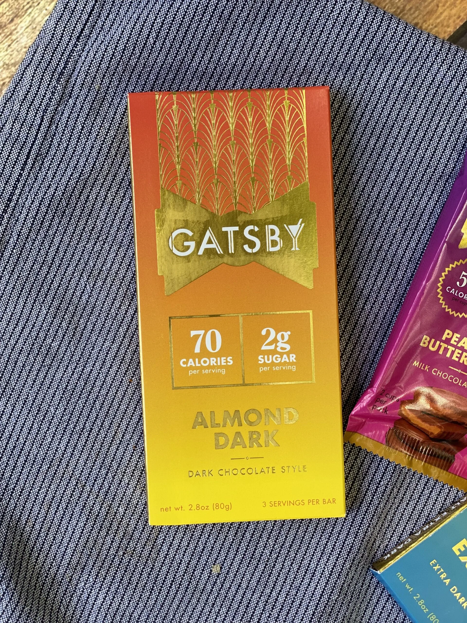 gatsby almond dark chocolate