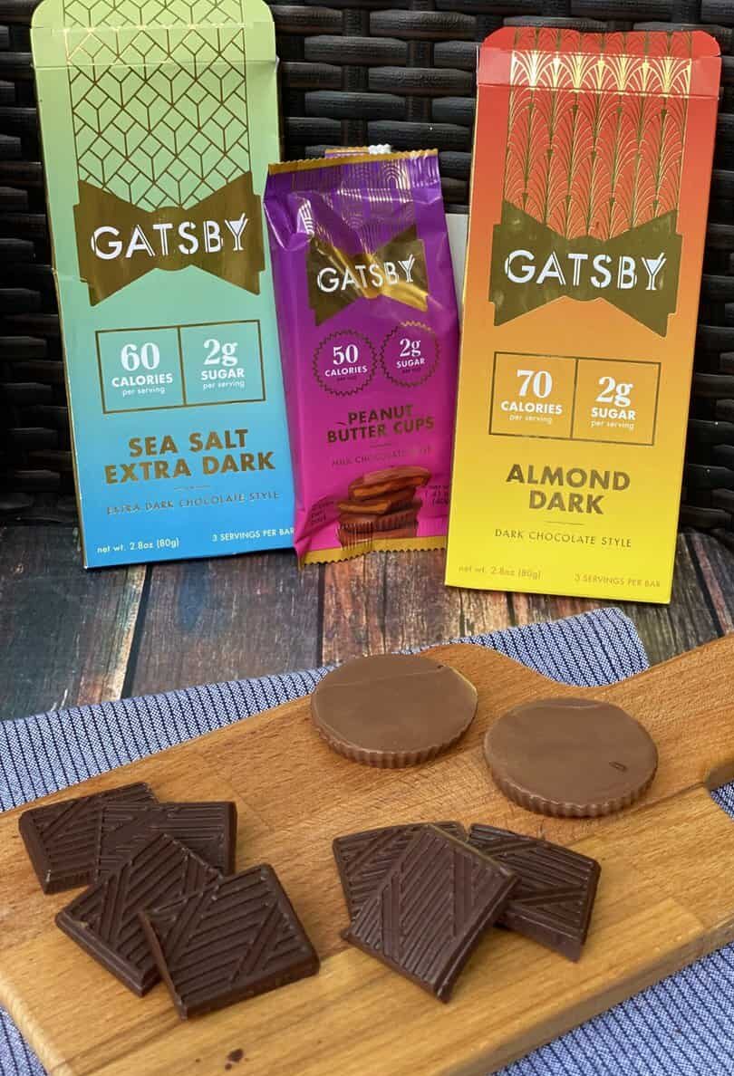 Review of new Gatsby flavors: vegan oat milk chocolate bars with