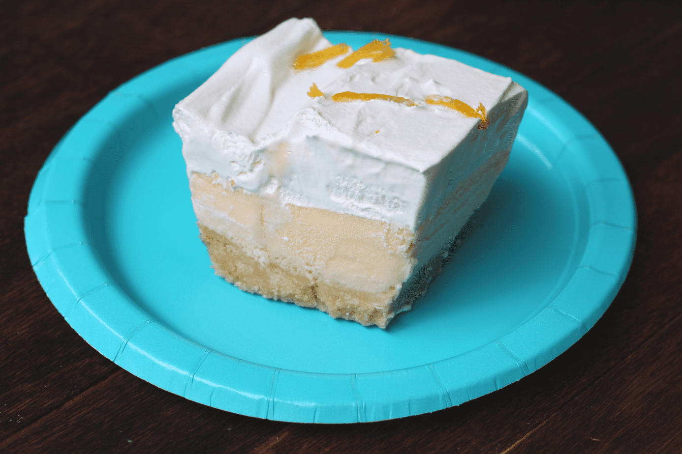 frosted lemonade ice cream cake