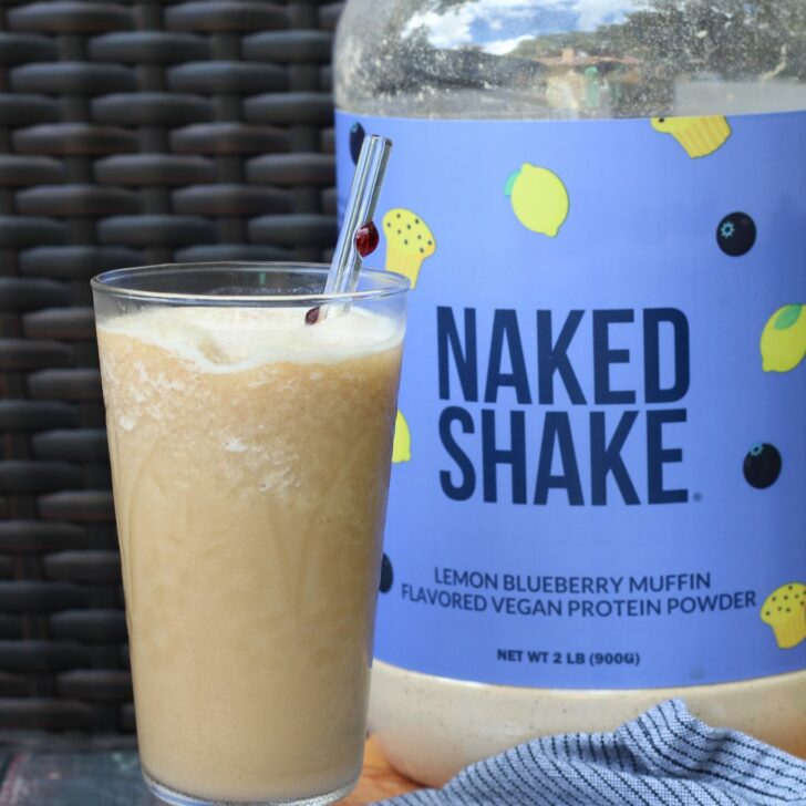 Lemon Blueberry Muffin Protein Shake