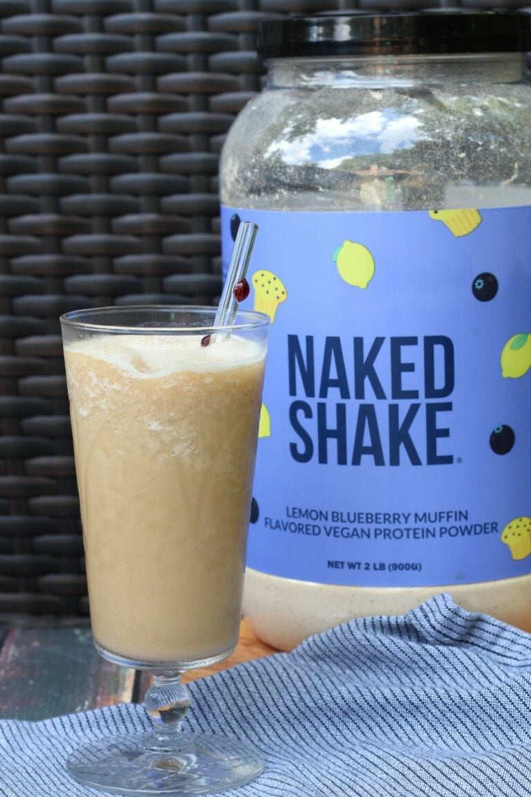 Lemon Blueberry Muffin Protein Shake