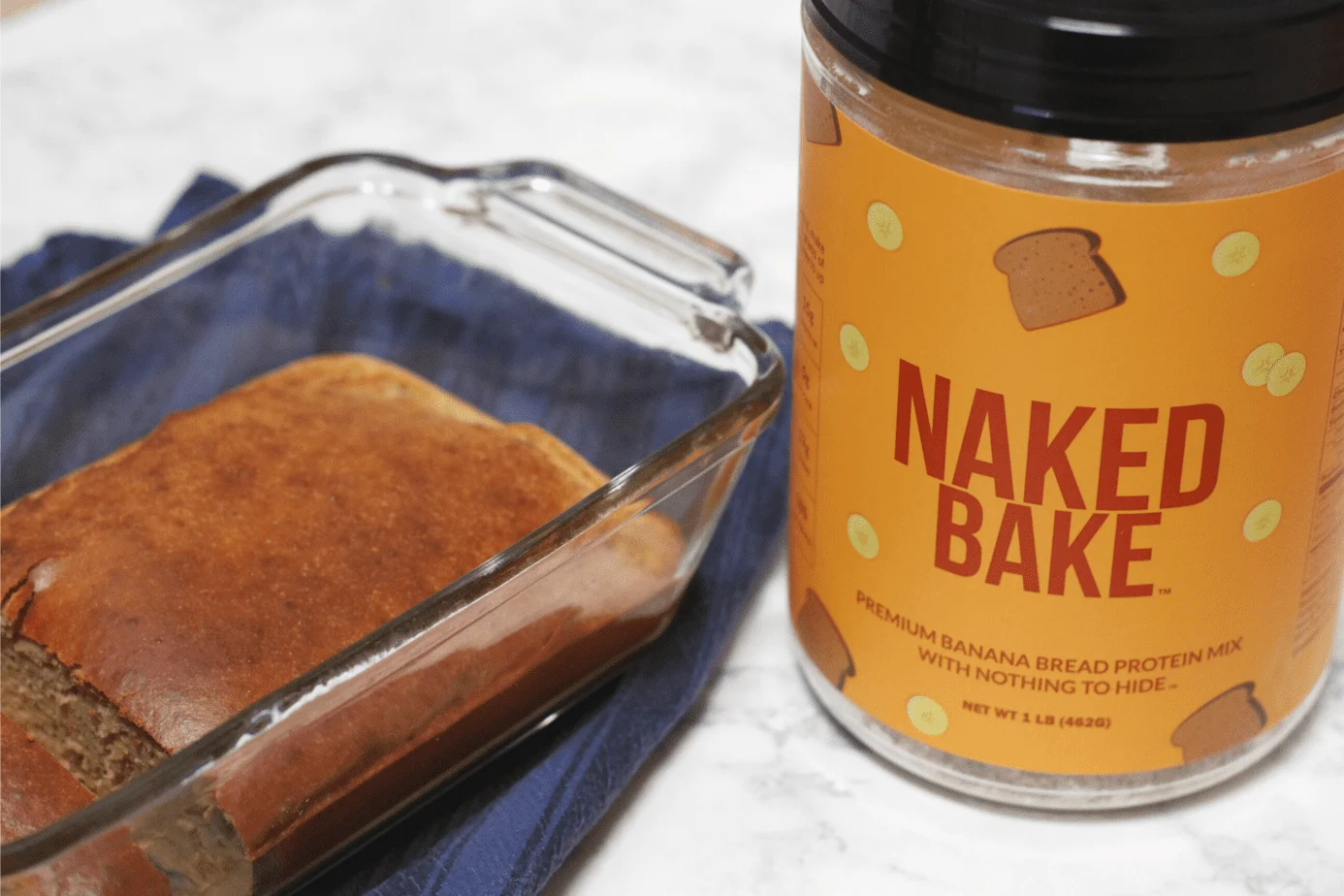 naked bake banana bread protein mix