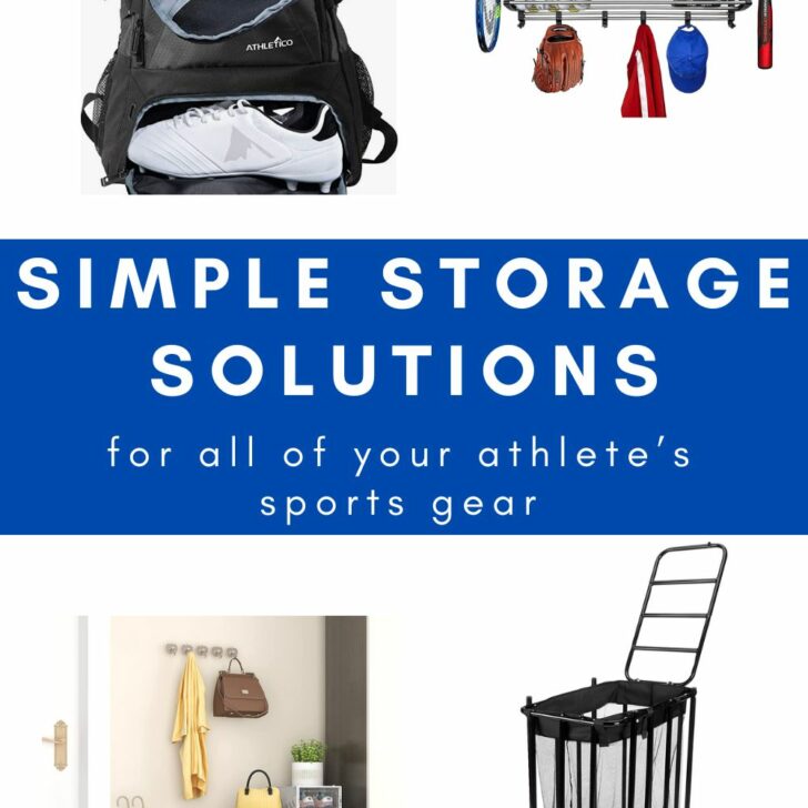 Simple Storage Solutions for All of Your Athlete’s Sports Gear