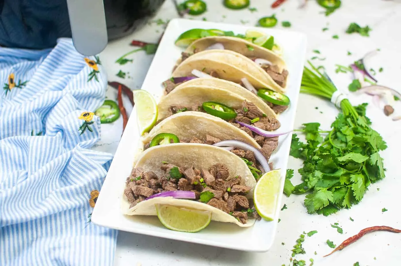 air fryer street tacos