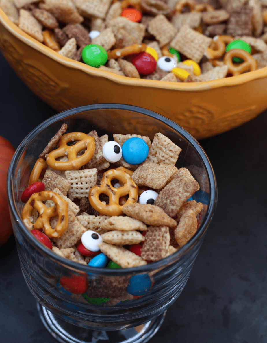 halloween monster chex mix recipe