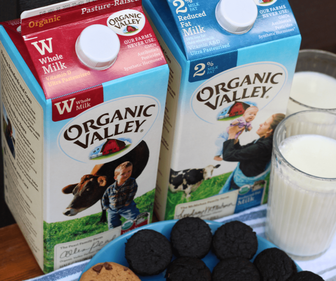 snack organic milk
