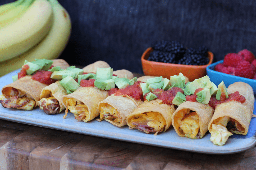 Air Fryer Breakfast Taquitos Ginger Casa