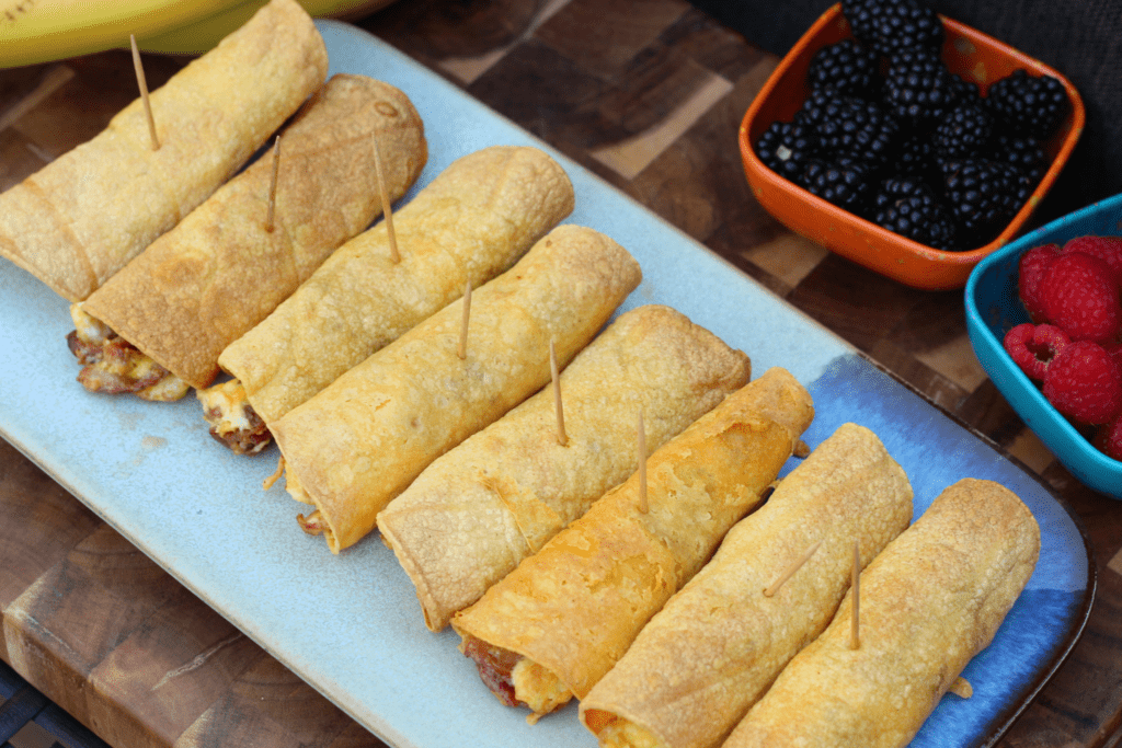 Air Fryer Breakfast Taquitos Ginger Casa