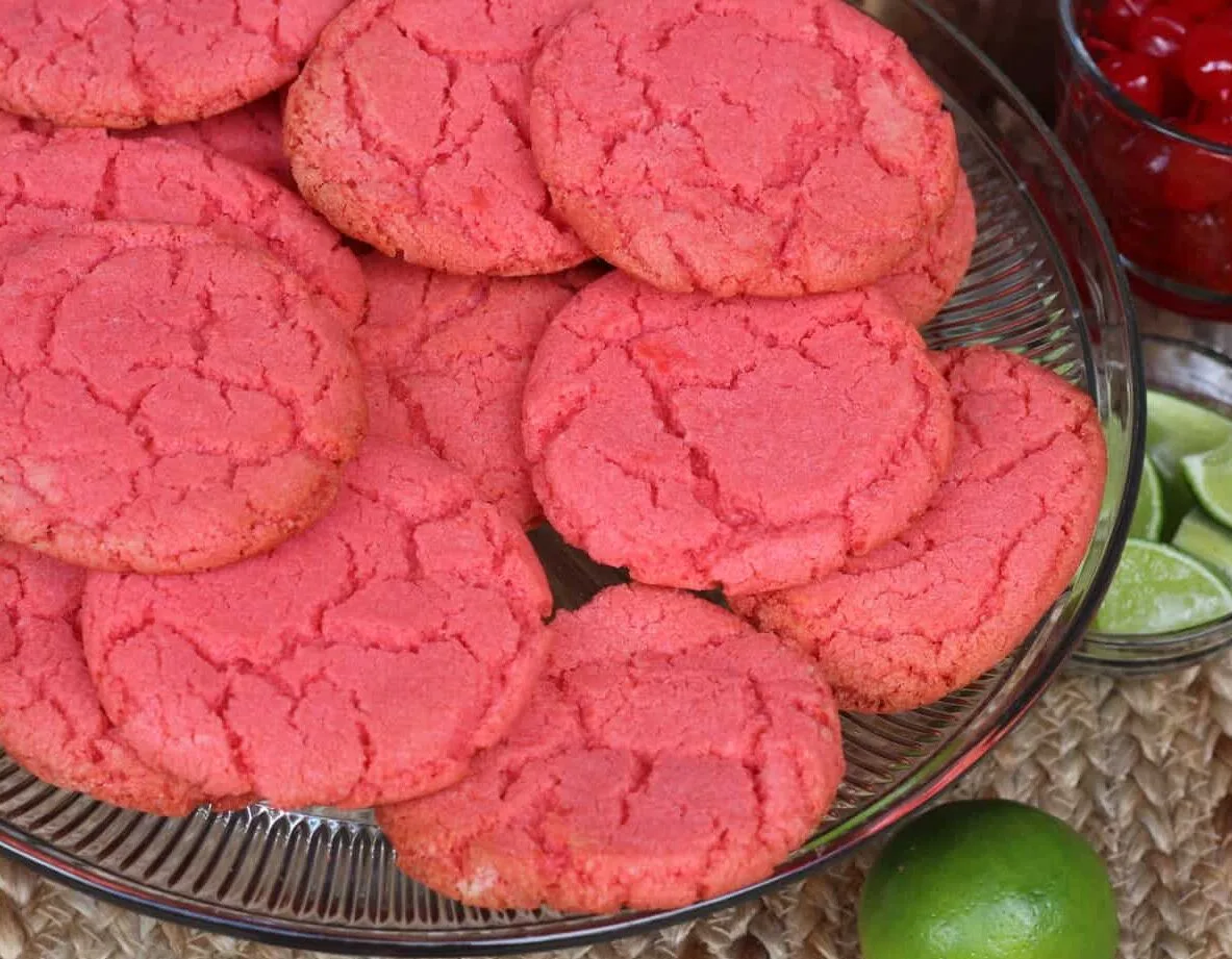 Easy Cherry Limeade Cookies