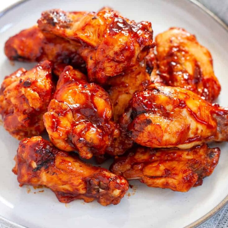 Image for Air Fryer Frozen Chicken Wings
