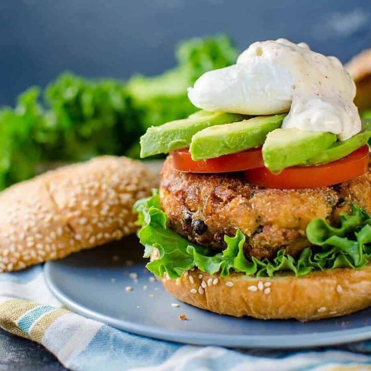 Image for Crispy Tuna Burger with Lemon and Capers