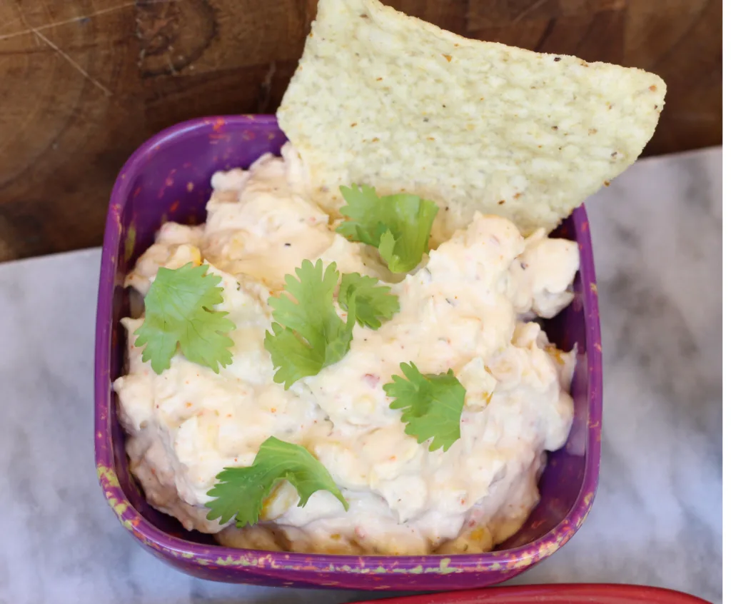 3-Ingredient Crock Pot Corn Dip