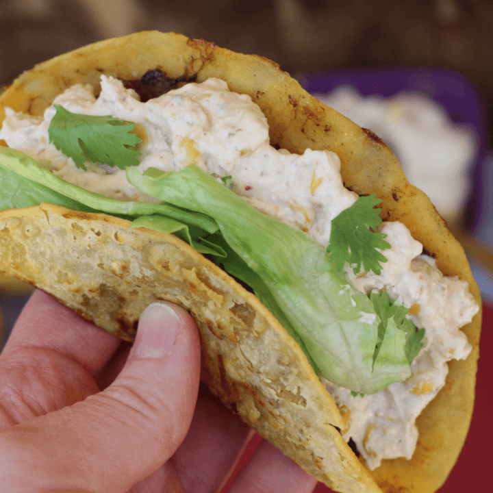 Street Corn Smash Tacos