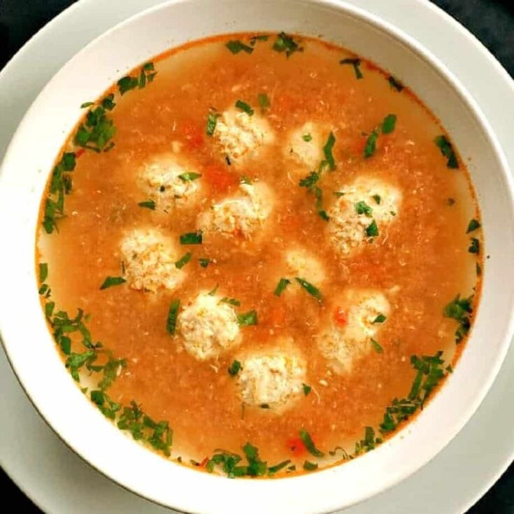 Image for Turkey Meatball Soup