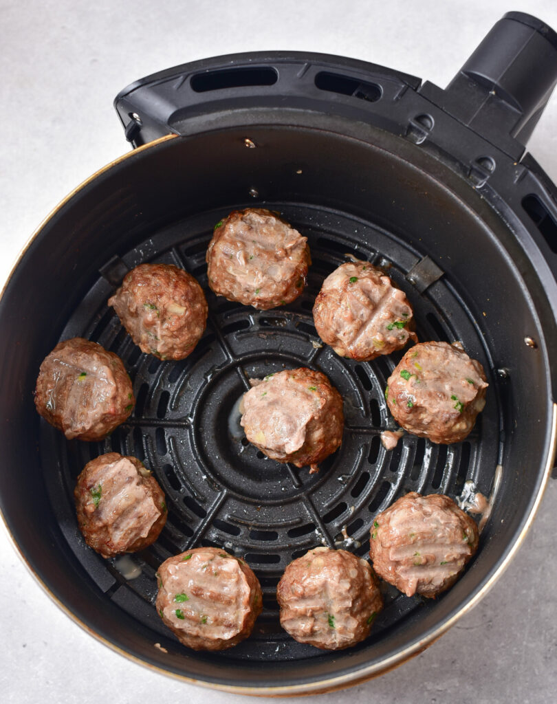 air fryer ground beef recipes meatballs
