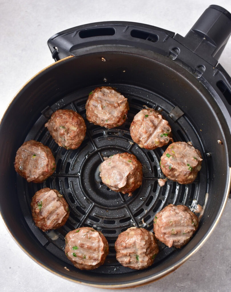 air fryer meatballs