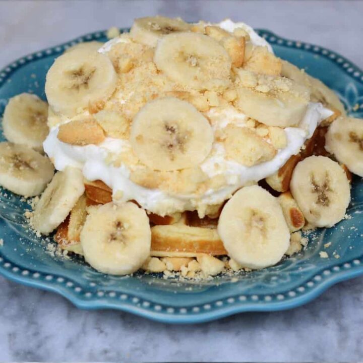 Banana Pudding Waffles