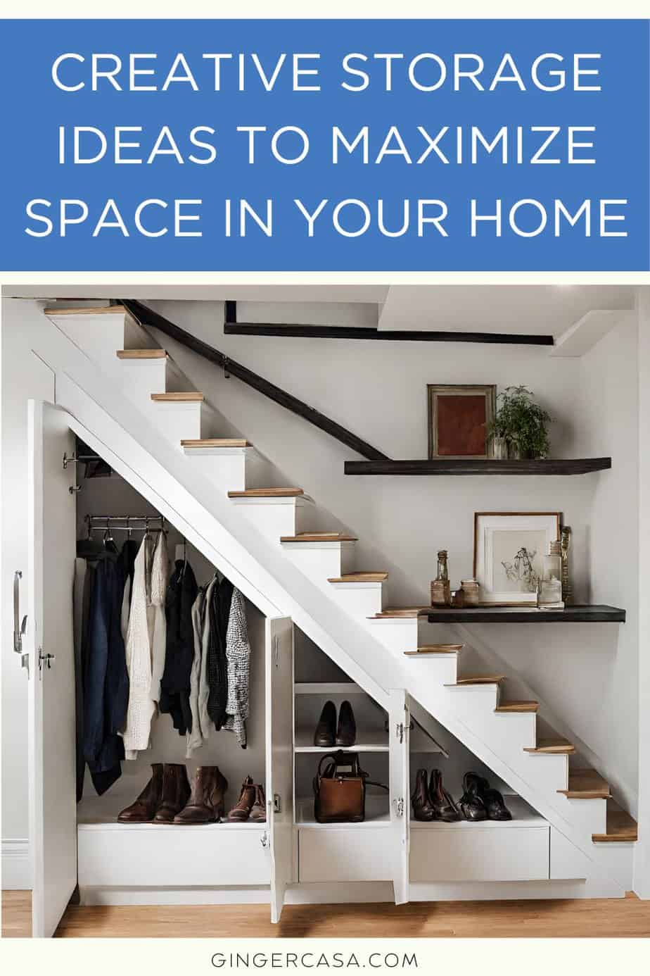 under stair storage - creative storage ideas