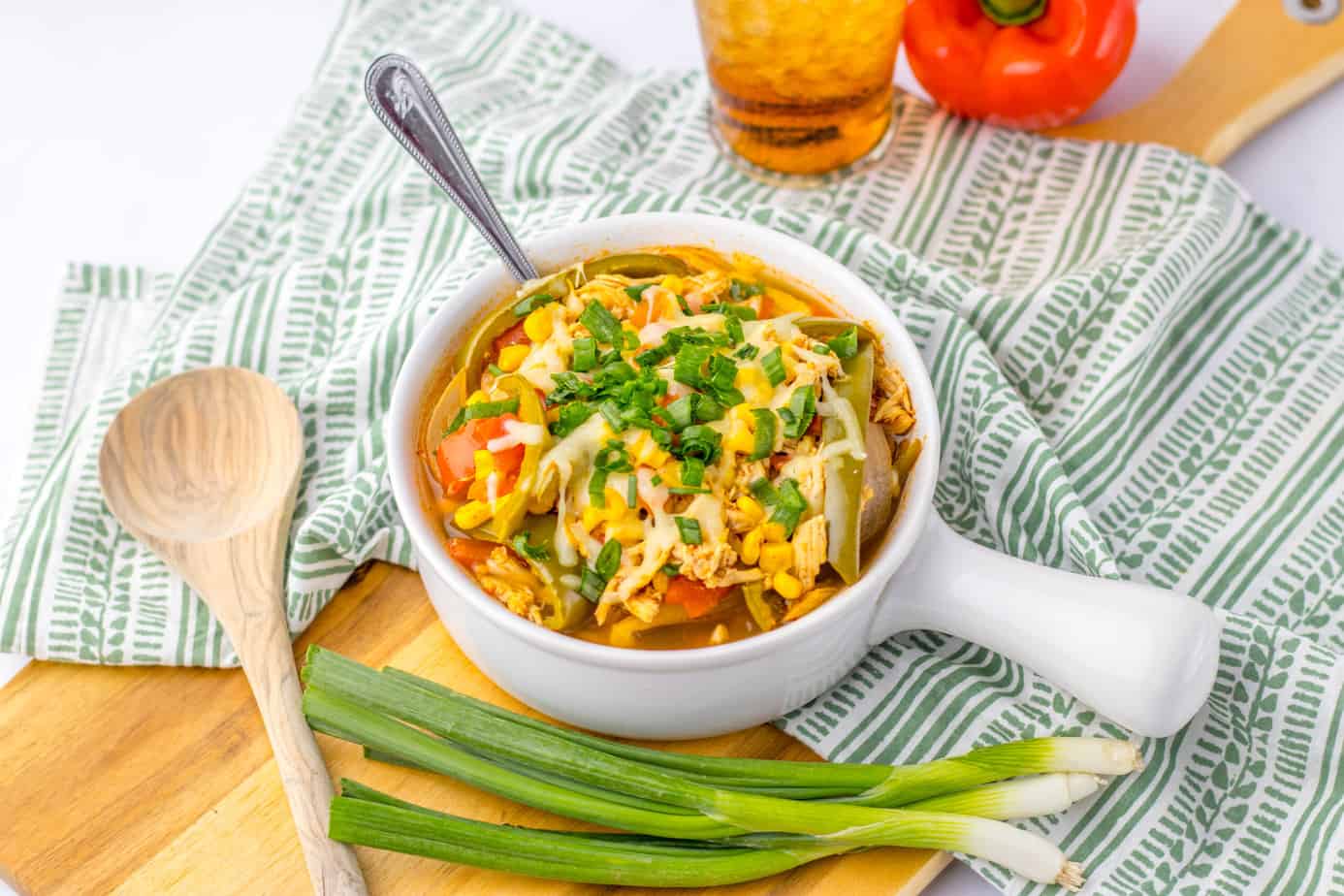 crock pot chicken fajita soup