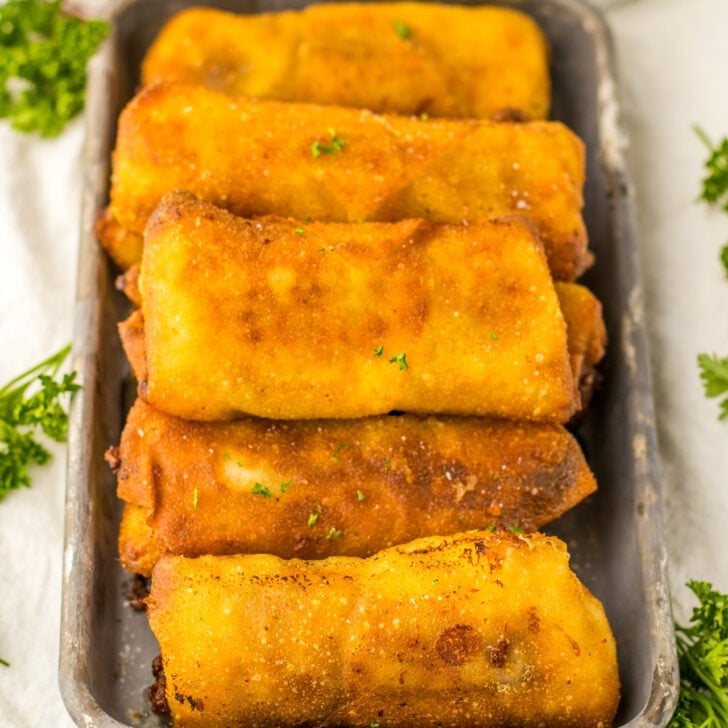 The Best Air Fryer French Dip Egg Rolls Recipe Ginger Casa